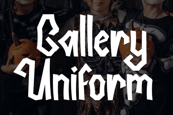 Gallery Uniform: Quirky Typography for Impactful Design